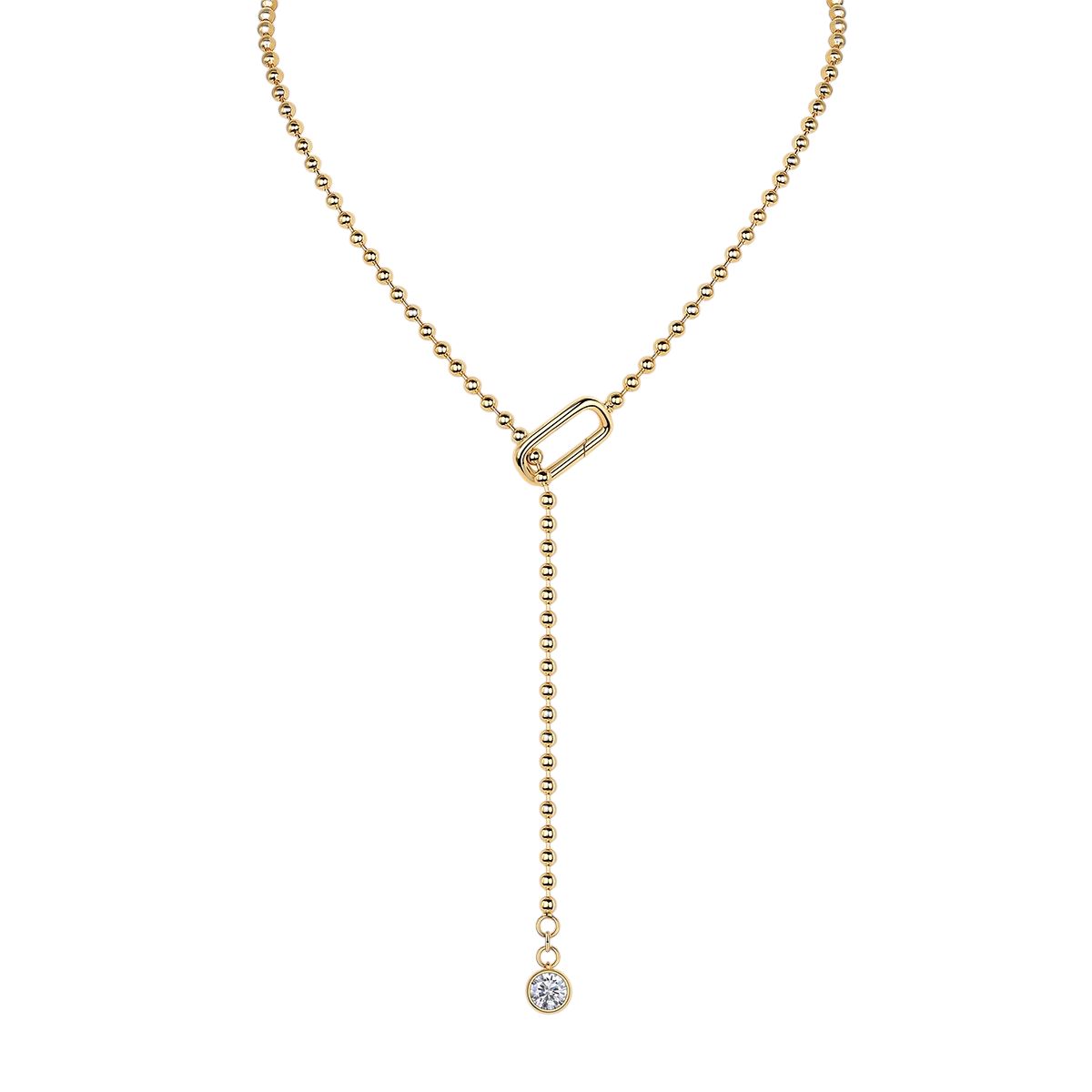 Hayesaura | Cyber Y2K 18K Plated Geometric Prism Moissanite | Avant-Garde High-Cold Choker