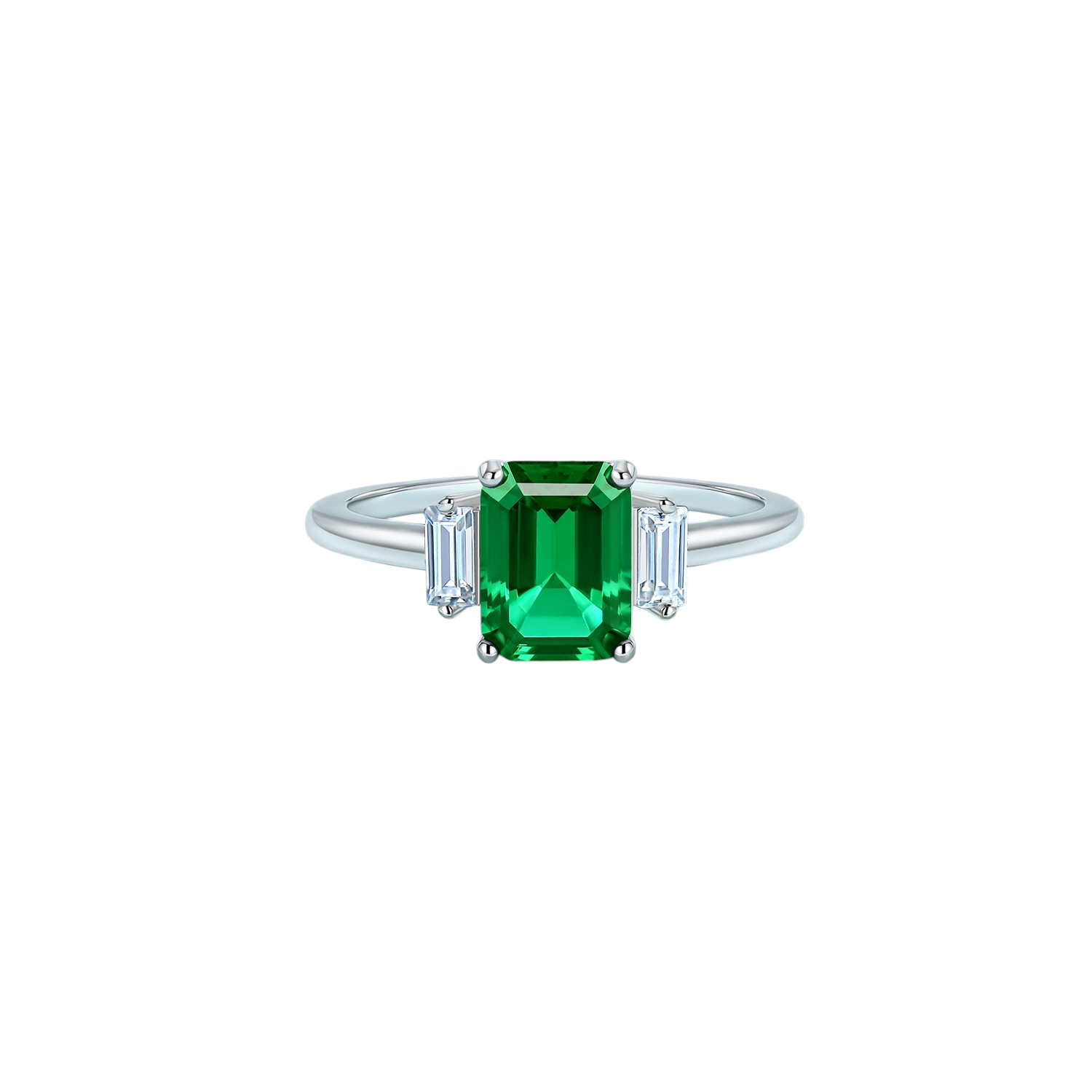 Hayesaura | Vintage Glamour 18K Gold Plated Moissanite Halo | Old Money Bridal Engagement Ring
