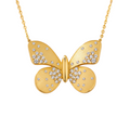Hayesaura | Fairycore 18K Plated Butterfly Moissanite | Sweet Romantic Clavicle Chain