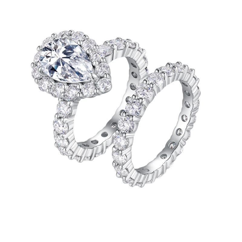 Hayesaura | DIY Modular Stackable Moissanite Proposal Ring | Minimalist