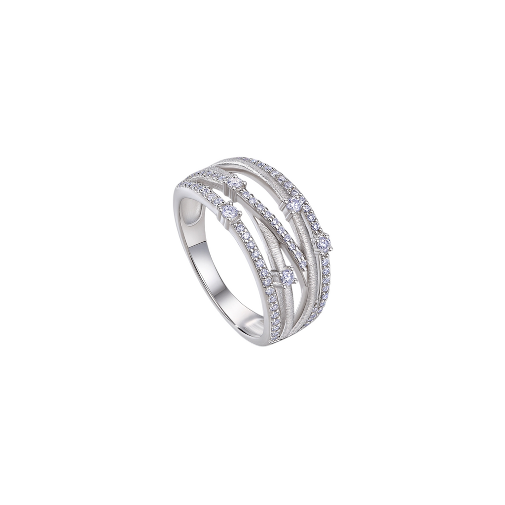 Hayesaura | Regal Heritage Micro-Pavé Round Ruby Halo Ring | Old Money Evening Gala Statement
