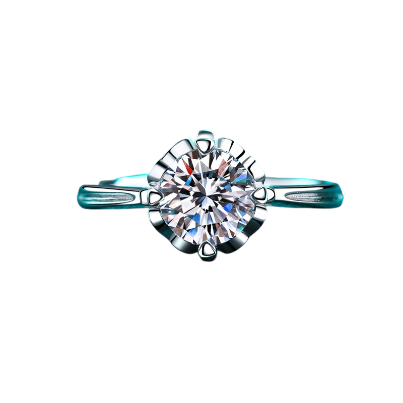 Hayesaura | Dual-Band 2-in-1 Stackable Transformable Moissanite Ring Set