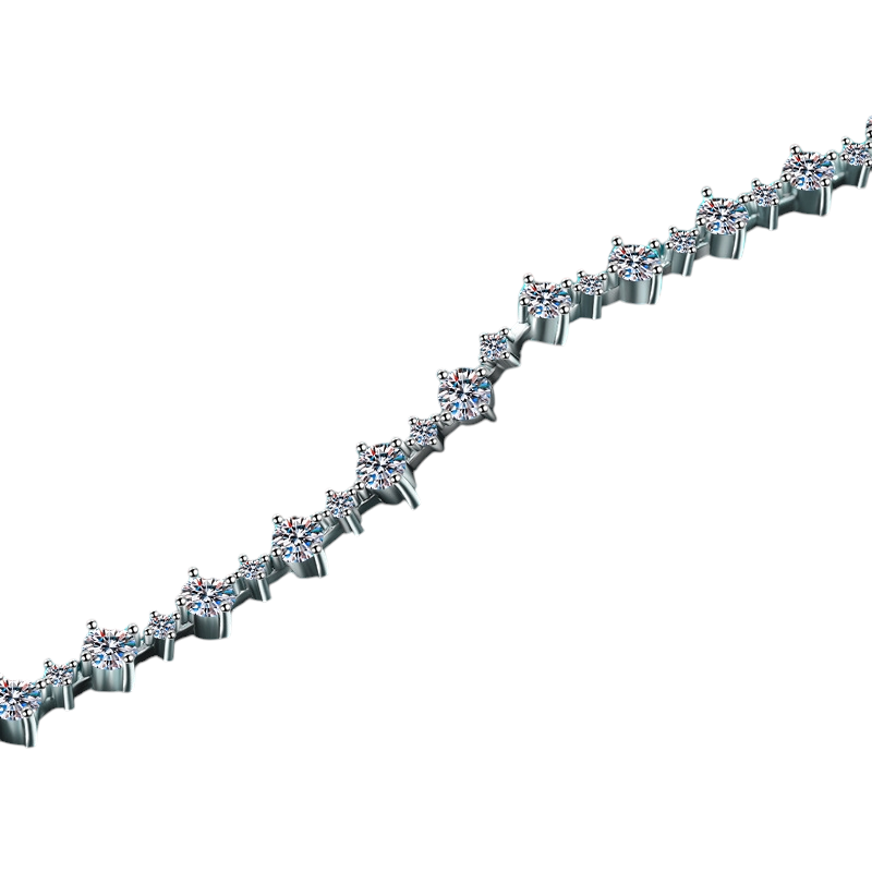 Hayesaura | Regal Heritage Beveled Emerald-Cut Blue Sapphire Bracelet | Geometric Art Deco Statement