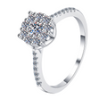 Hayesaura | Minimalist Delicate High-Cold Moissanite Stacking Band
