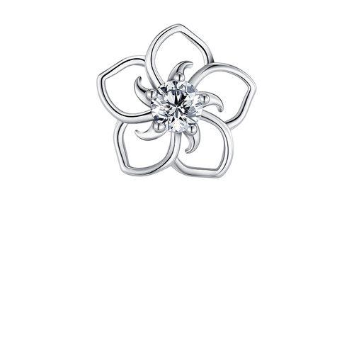 Hayesaura | Cyber Y2K Geometric Cartilage Piercing Stud | Avant-Garde Punk Ear-Bone Nail