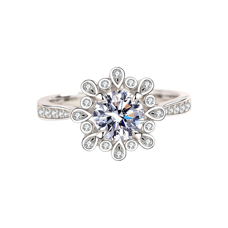 Hayesaura | Viral Trend 18K Plated Minimalist Moissanite | Office Siren Daily Commute Ring