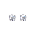 Hayesaura | Cyber Y2K Long Drop Tassel Moissanite Studs | Avant-Garde Cartilage Earring Statement