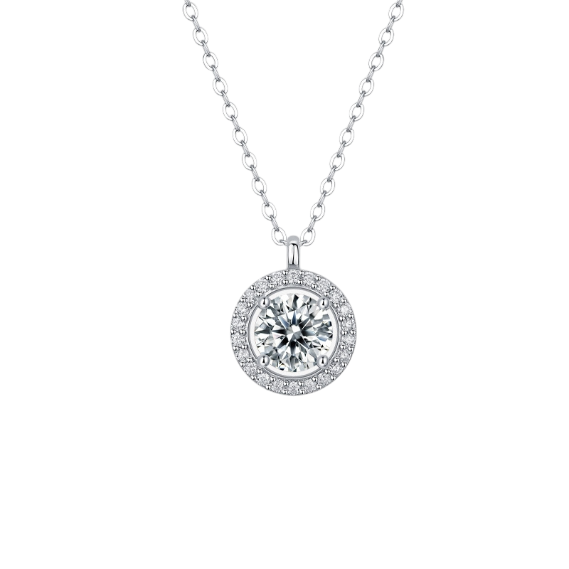 Hayesaura | Euro-Chic 18K Plated Pear Cut Moissanite | Modern Glamour Evening Necklace