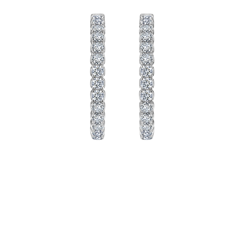 Hayesaura | High-Society Bold Maximalist Large Hoops | American Style Luxury Statement Earrings