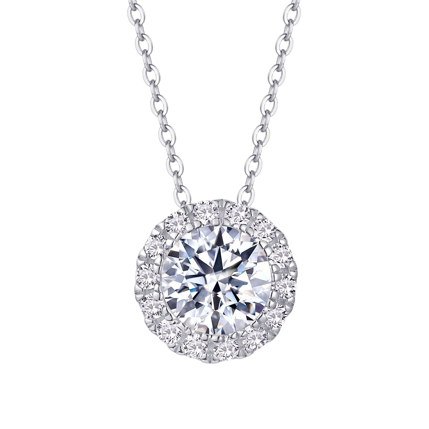 Hayesaura | Parisian Chic 18K Plated Minimalist Moissanite | Euro-Style Daily Drop Chain