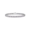 Hayesaura | Euro-Chic 18K Plated Pavé Tennis Bracelet | Full-Row High-Cold Luxury Bangle