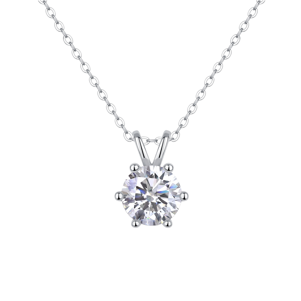 Hayesaura | Quiet Luxury Platinum Plated Pear-Cut Waterdrop Moissanite | Romantic Date Graceful Necklace