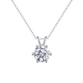 Hayesaura | Quiet Luxury Platinum Plated Pear-Cut Waterdrop Moissanite | Romantic Date Graceful Necklace