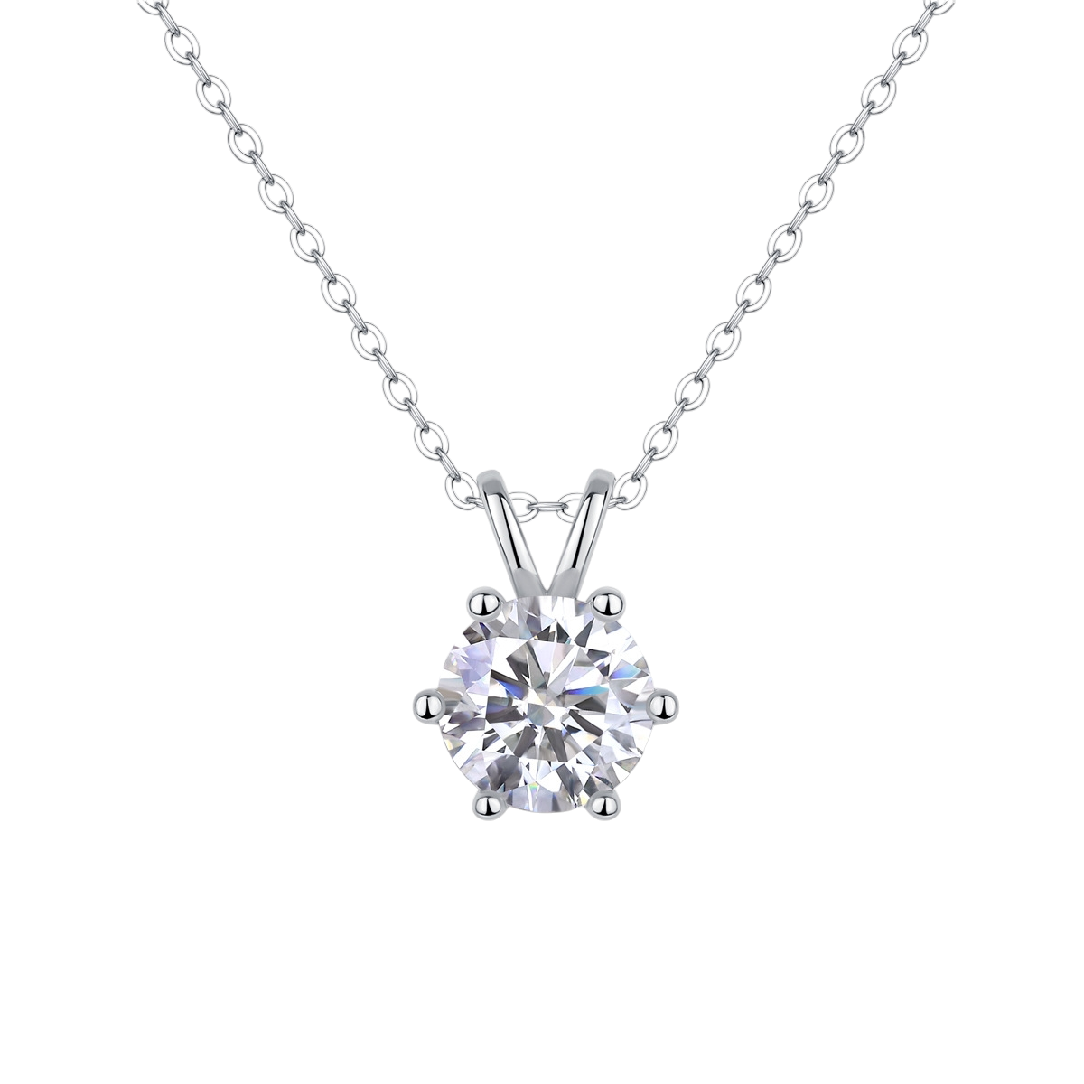 Hayesaura | Quiet Luxury Platinum Plated Pear-Cut Waterdrop Moissanite | Romantic Date Graceful Necklace