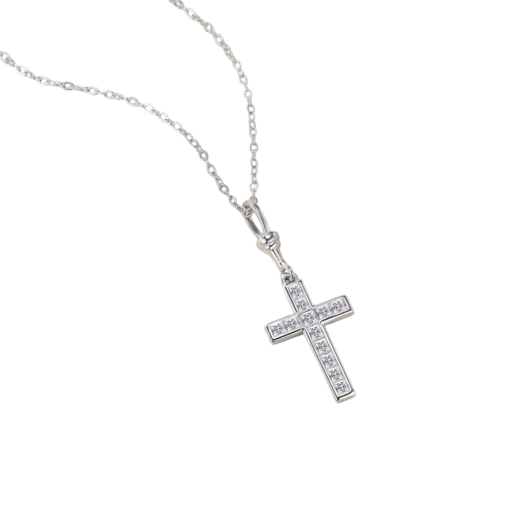 Hayesaura | Acubi Style 18K Plated Niche Cross Moissanite | Rebellious Street Couture Chain