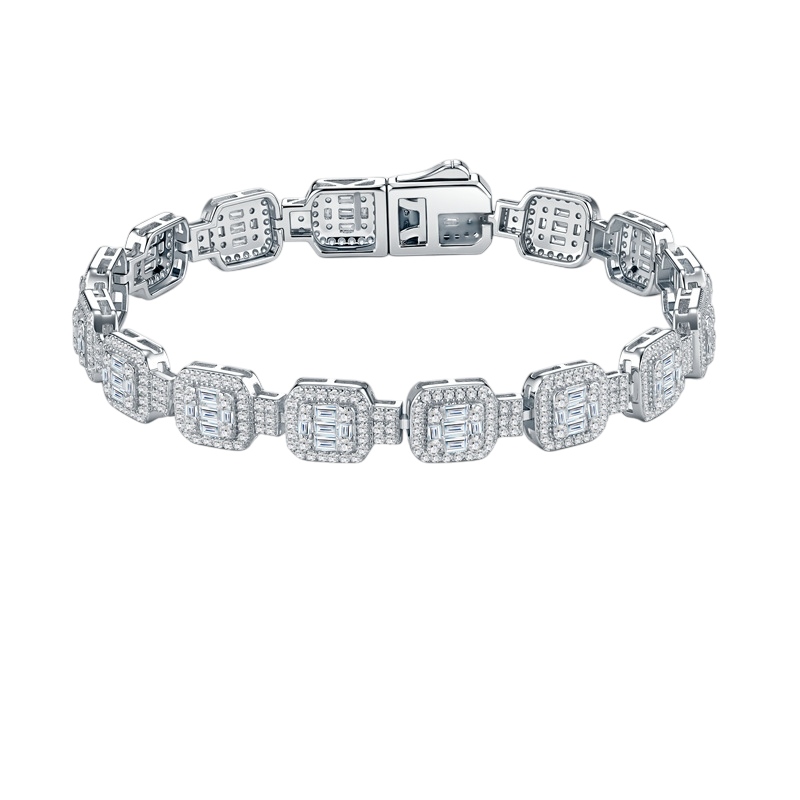 Hayesaura | Clean Fit High-Clarity VVS Minimalist Moissanite | Elegant Daily Commute Strand