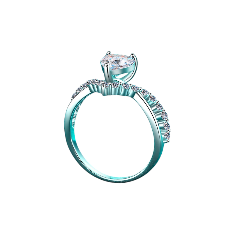Hayesaura | Classic Heritage One Love Moissanite Solitaire | Quiet Luxury Engagement Ring