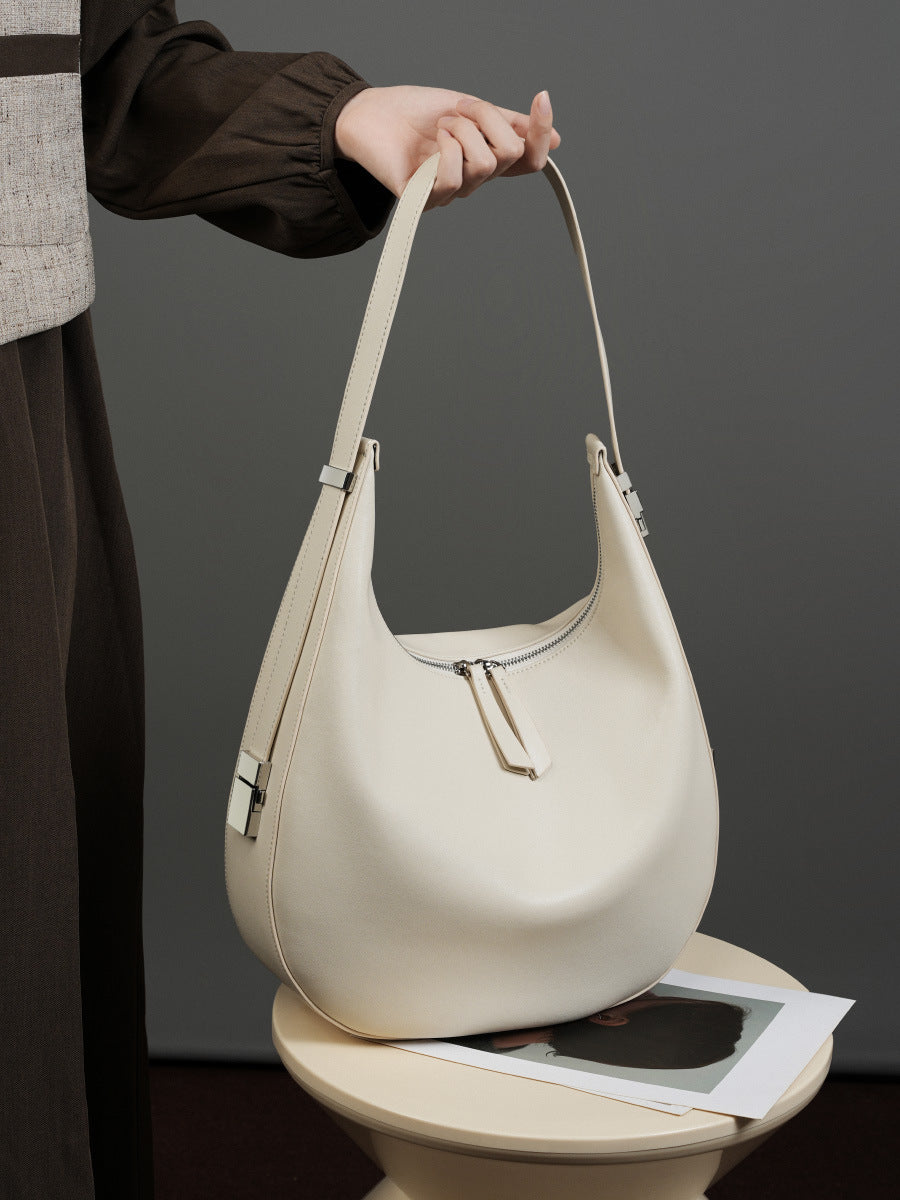 Hayesaura | 2026 Croc-Embossed Genuine Leather Kelly Mini Crossbody