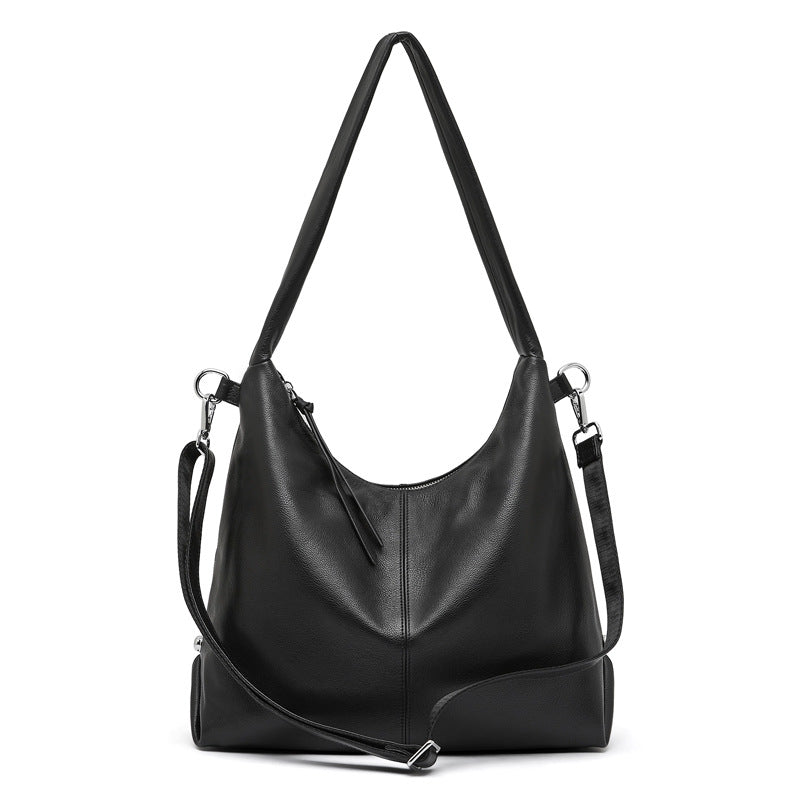 Hayesaura | Thickened TC Cowhide Kelly Large Commuter Tote