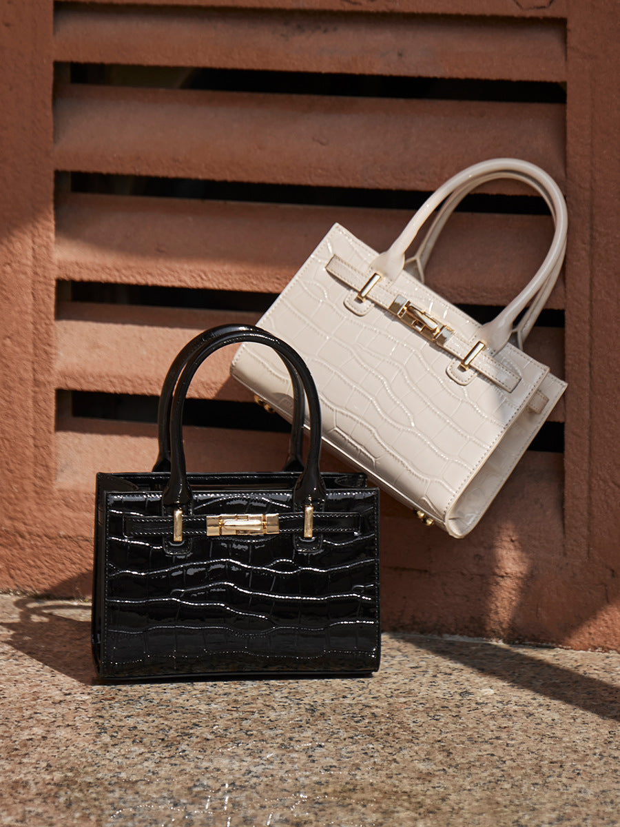 Hayesaura | 2026 Winter Light Luxury Top-Layer Cowhide Underarm Bag