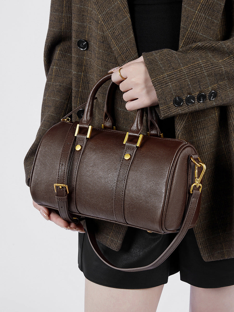 Hayesaura | Vegetable-Tanned Large Pillow Shoulder Tote Crossbody