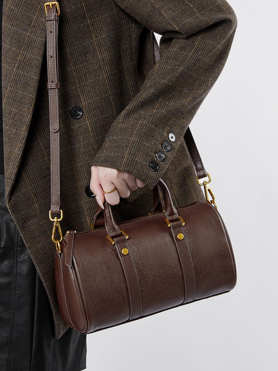 Hayesaura | Vegetable-Tanned Large Pillow Shoulder Tote Crossbody