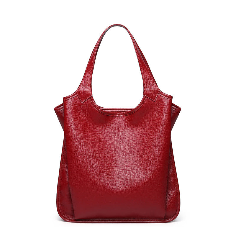 Hayesaura | Euro-Chic Top-Layer Cowhide Summer Commuter Tote