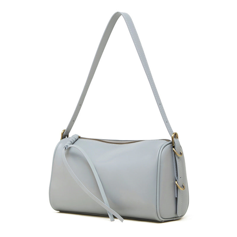 Hayesaura | Maillard Retro Vegetable-Tanned Boston Crossbody Bag