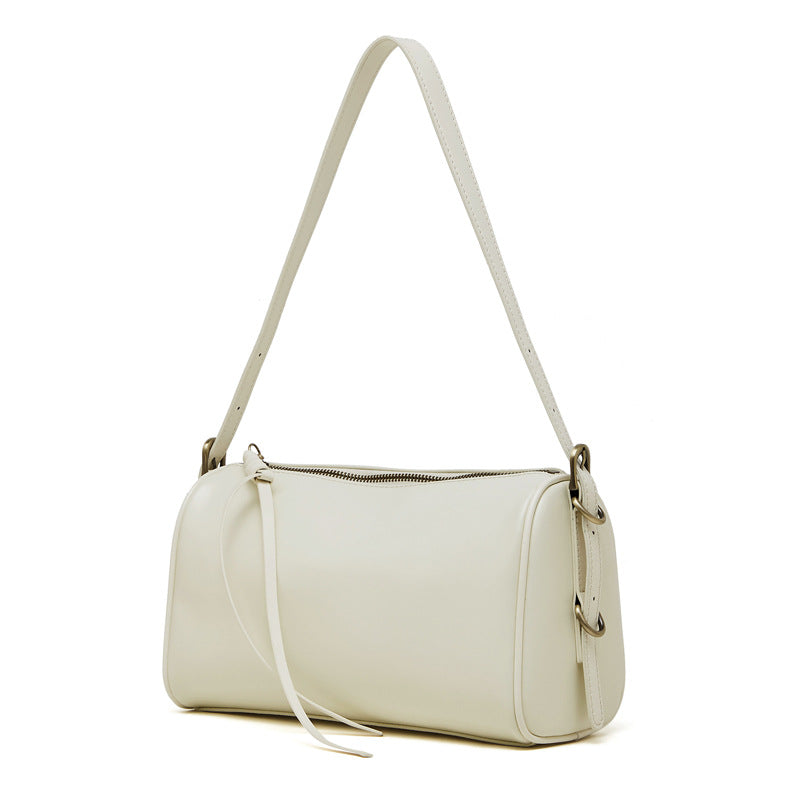 Hayesaura | Maillard Retro Vegetable-Tanned Boston Crossbody Bag
