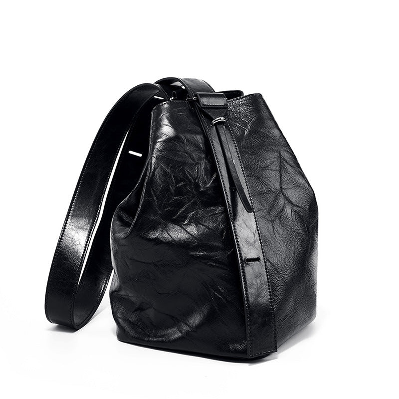 Hayesaura | Vintage Genuine Leather Messenger Briefcase Tote