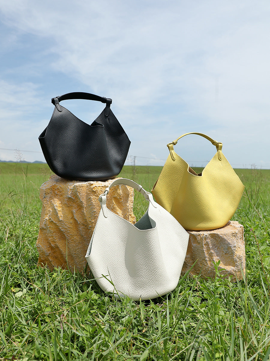 Hayesaura | Rodeo Kelly Large Calfskin Tote with Hardware Lock
