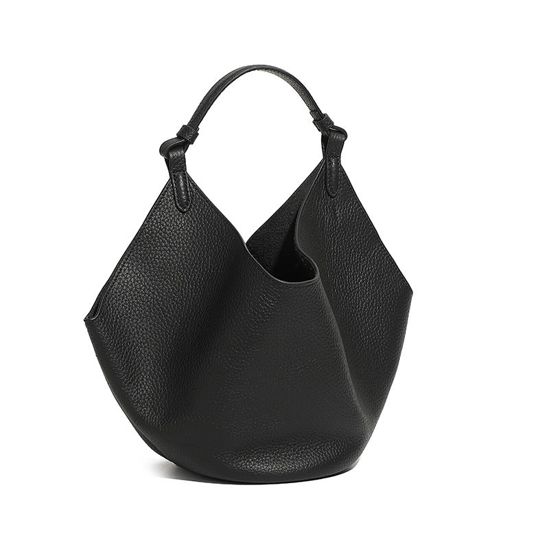 Hayesaura | Rodeo Kelly Large Calfskin Tote with Hardware Lock
