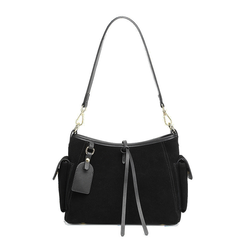 Hayesaura | 2026 Crescent Bucket Genuine Leather Underarm Crossbody
