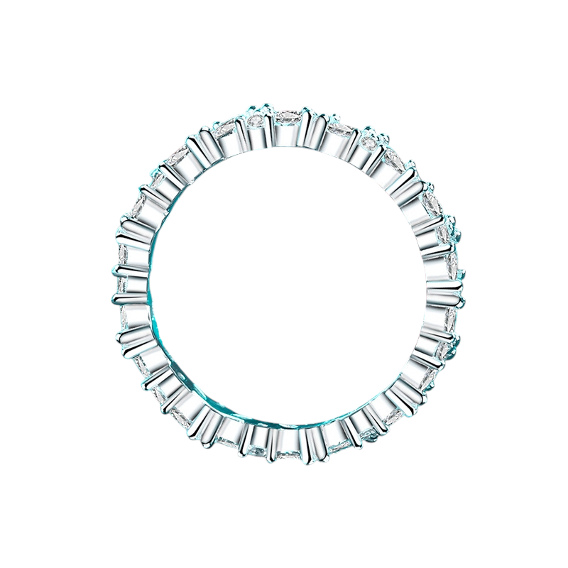 Hayesaura | French Ins-Style Starry Sky Statement Moissanite Band
