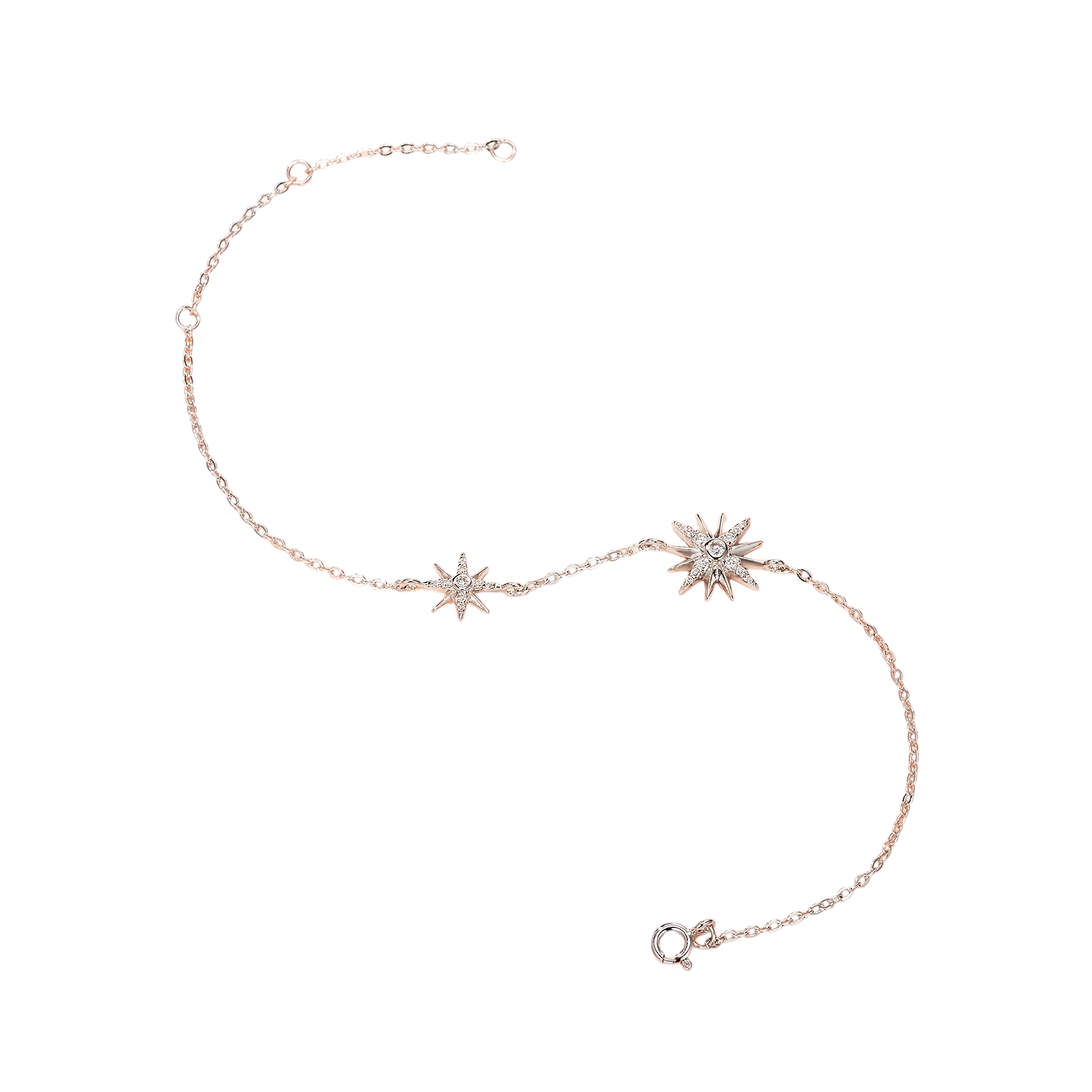 Hayesaura | Parisian Chic Sunflower Halo Moissanite Charm Bracelet | Elegant Gala Anniversary Gift