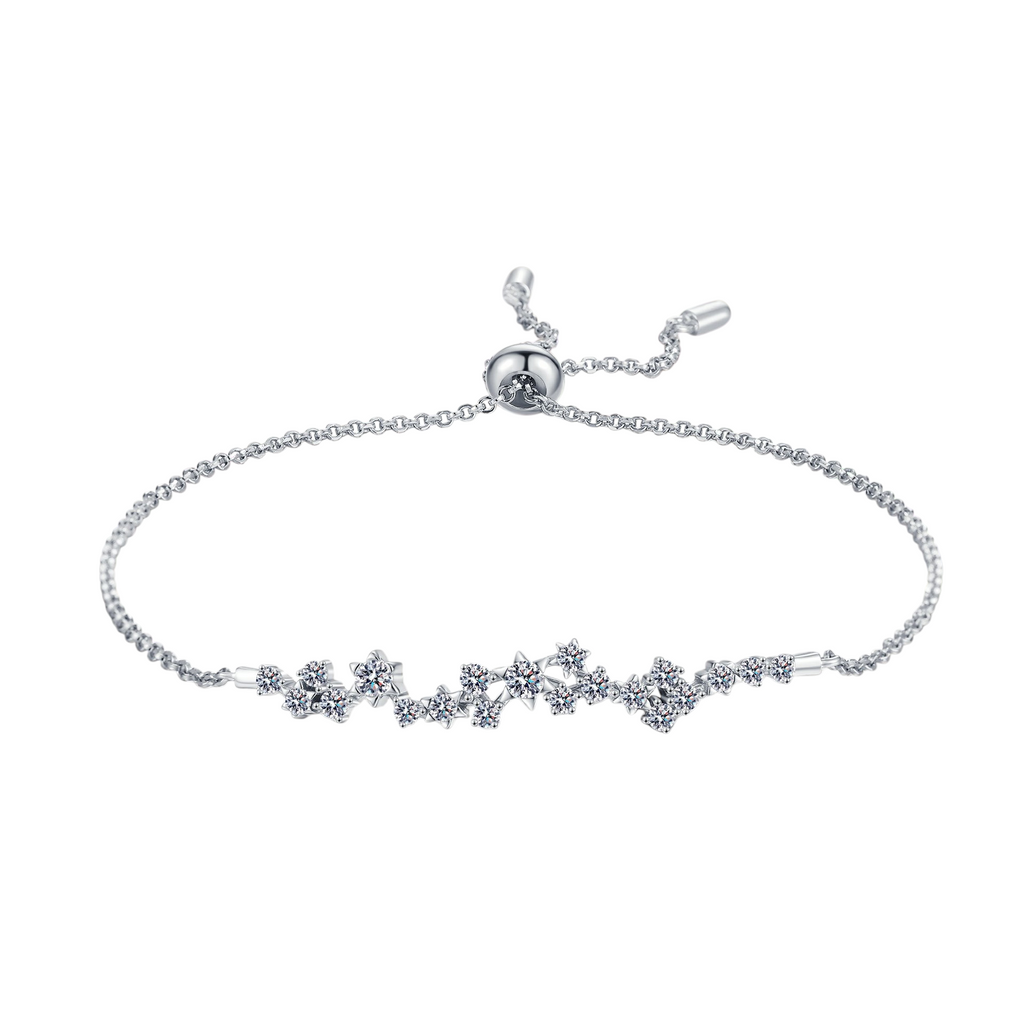 Hayesaura | Botanical Poetry Floral Branch Adjustable Slider Bracelet | High-Cold Organic Hand Accessory