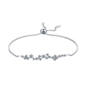 Hayesaura | Botanical Poetry Floral Branch Adjustable Slider Bracelet | High-Cold Organic Hand Accessory