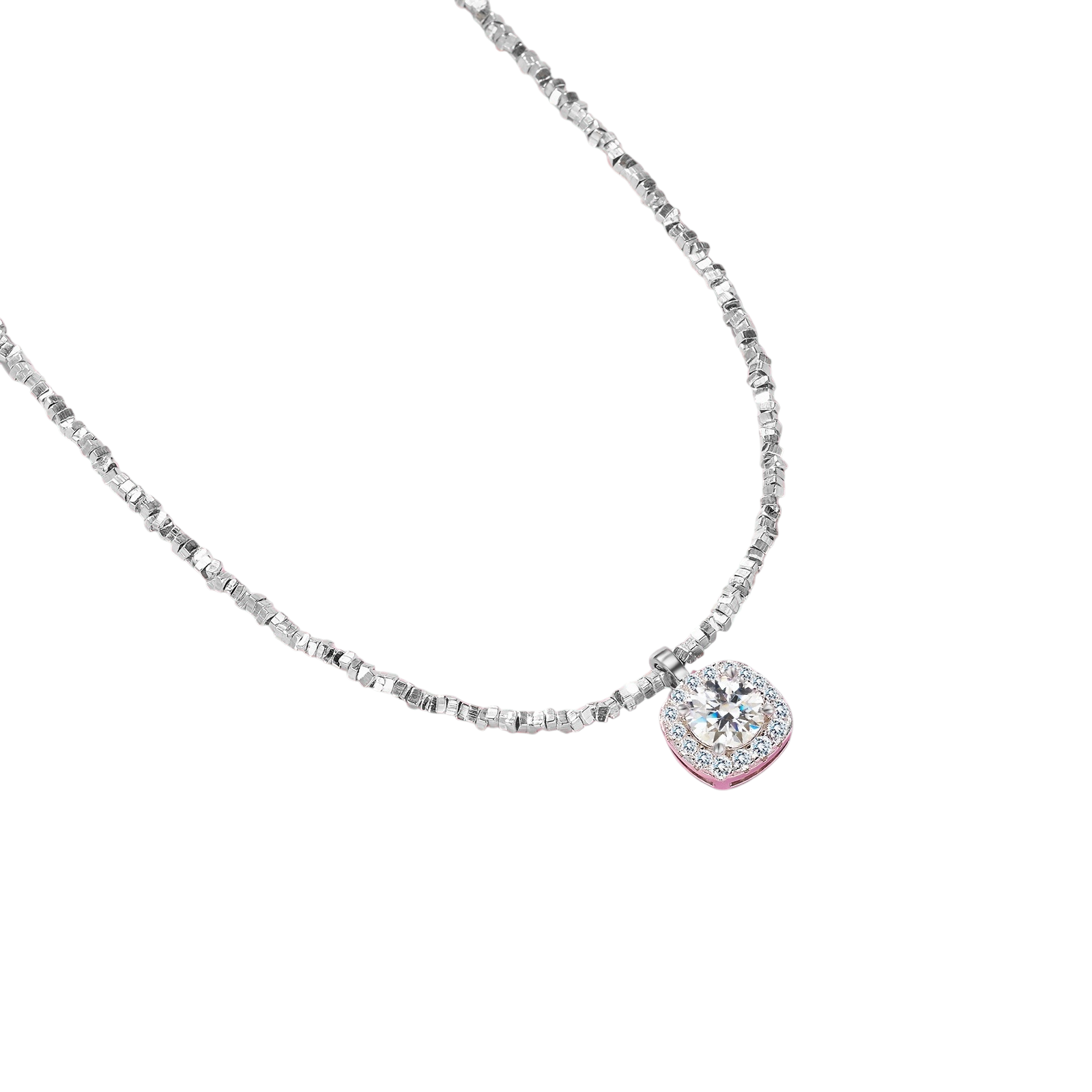 Hayesaura | Timeless Classic 18K Plated Four-Prong Moissanite | Quiet Luxury Proposal Pendant