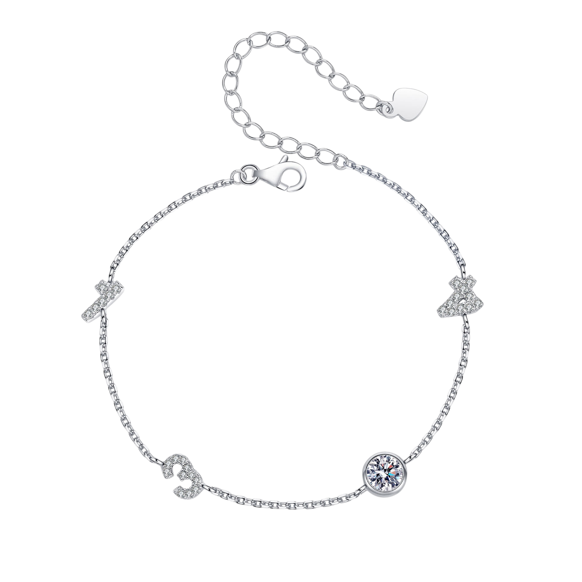 Hayesaura | Coquette Romance 18K Plated Bowknot Moissanite | Delicate Adjustable Bracelet