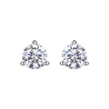 Hayesaura | Viral Trend Classic Solitaire Moissanite | Clean Fit Daily Commute Studs