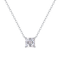 Hayesaura | High-Society 18K Plated Princess Cut Tassel Moissanite | Gala Night Statement Necklace
