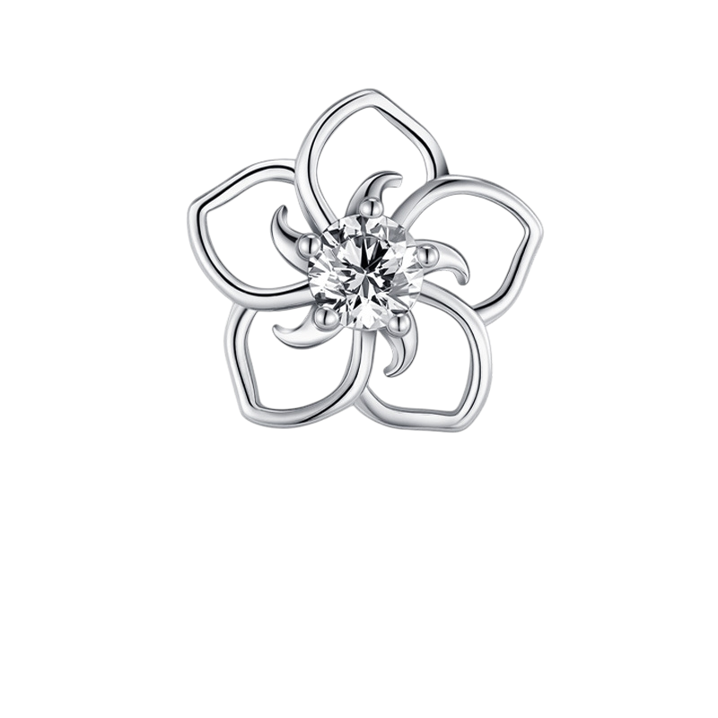 Hayesaura | Cyber Y2K Geometric Cartilage Piercing Stud | Avant-Garde Punk Ear-Bone Nail