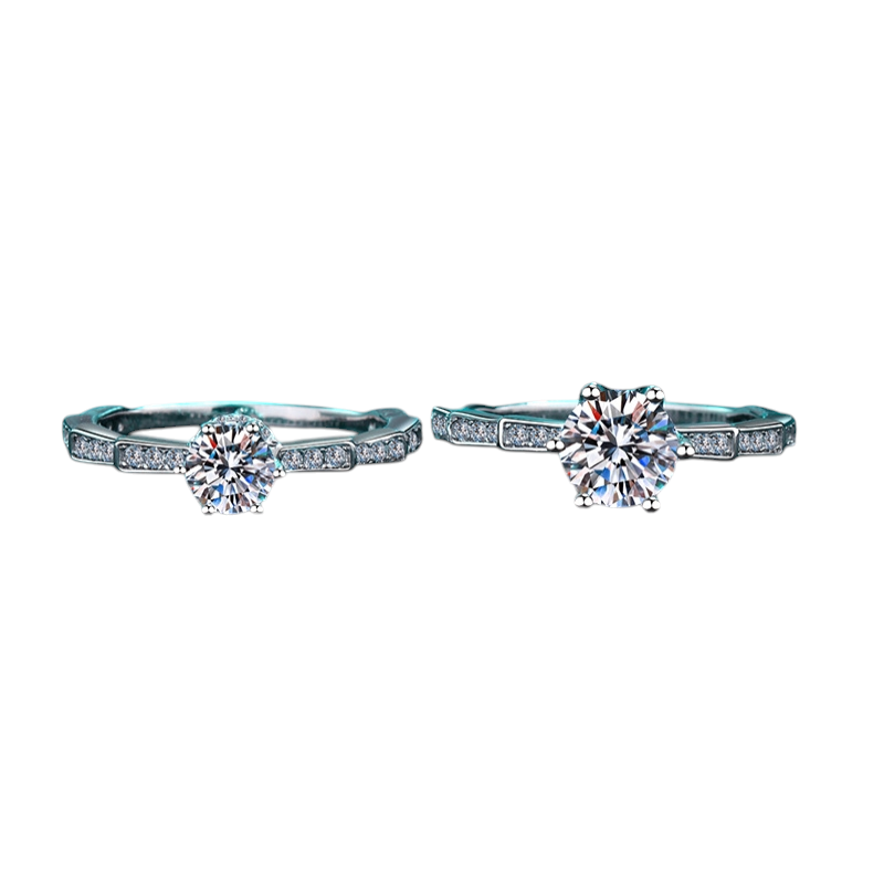 Hayesaura | Acubi Style 18K Plated Snake Bone Moissanite | Vintage Grunge Statement Ring
