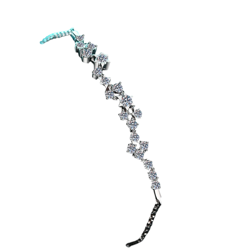 Hayesaura | Botanical Poetry Floral Branch Adjustable Slider Bracelet | High-Cold Organic Hand Accessory