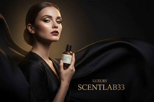 Perfume Banner with Model